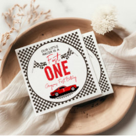 ファーストワンレースカーボーイ1st誕生日パーティー スタンダードカクテルナプキン