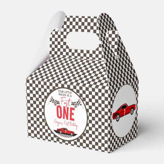 ファーストワンレースカーボーイ1st誕生日パーティー フェイバーボックス (裏面サイド)