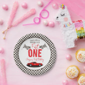 ファーストワンレースカーボーイ1st誕生日パーティー ペーパープレート (パーティー)