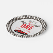 ファーストワンレースカーボーイ1st誕生日パーティー ペーパープレート (アングル)