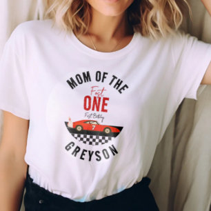 ファーストワンレースカーボーイ1st誕生日パーティー tシャツ