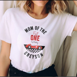 ファーストワンレースカーボーイ1st誕生日パーティー tシャツ