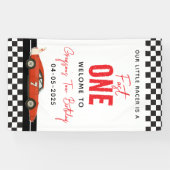 ファーストワンレースカーボーイ2nd誕生日パーティー 横断幕 (横)