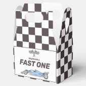 ファーストワンレースカー最初の誕生日パーティー フェイバーボックス (オープン)