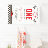 ファーストワンレースカー1st誕生日 横断幕 (インサイチュ)