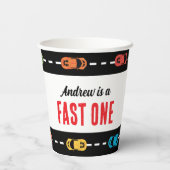 ファーストワンレーストラックボーイズ誕生日パーティー 紙コップ (裏面)