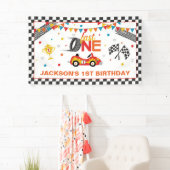 ファーストワンレースファースト誕生日バナー 横断幕 (インサイチュ)