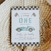 ファーストワン誕生日招待状 |レーシング招待状 招待状