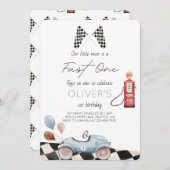 ファーストワン誕生日招待状 招待状 (正面/裏面)