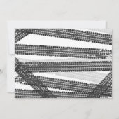 ファーストワン1歳の誕生日パーティーレッドレースカーファーストワン 招待状 (裏面)