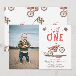 ファーストワン バースデー ご招待   1歳の誕生日 招待状