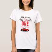 ファーストワン レースカーボーイ 1歳誕生日パーティー Tシャツ (正面)