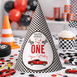 ファーストワン レースカー ボーイ 1歳 誕生日パーティー パーティーハット