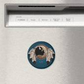 ファースト冷蔵庫用マグネット先住民アートメティスプライド マグネット (インサイチュ (食洗機))