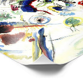 ファースト抽象芸術ウォーターカラーバイワッシリーカンディンスキー フォトプリント (角)