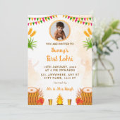 ファースト招待状カードロリパーティーカード 招待状 (スタンド正面)