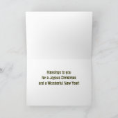 ファースト生まれソンクリスマスカード シーズンカード (内部)