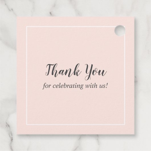 ファースト誕生日サンキューメッセージカード フェイバータグ (裏面)