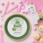 ファースト誕生日セントパトリックの日パーソナライズされた ペーパープレート (パーティー)