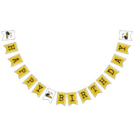 ファースト誕生日ビッグワンボーイ バンティングフラッグ