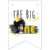 ファースト誕生日ビッグワンボーイ バンティングフラッグ (第1の旗)