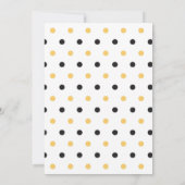 ファースト誕生日ビーデイ(昆虫)マルハナバチ 男女兼用 招待状 (裏面)