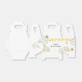 ファースト誕生日ビー フェイバーボックス (折り畳みなし)