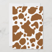 ファースト誕生日ファームバーンアニマルズ招待状 招待状 (裏面)