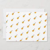 ファースト誕生日フィエスタメキシコ誕生日招待状 招待状 (裏面)