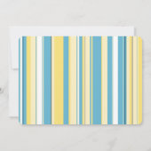 ファースト誕生日フクロウボーイパーティの招待状 招待状 (裏面)