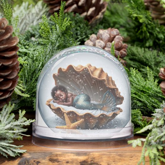 ファースト誕生日ブラックリトルマーメイド (冬)