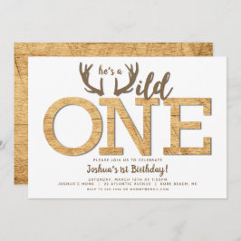 ファースト誕生日ボーイ 招待状