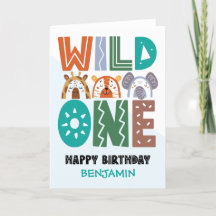 ファースト誕生日ワイルドワン