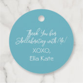 ファースト誕生日ワンダーザシーマーメイド誕生日 フェイバータグ (裏面)