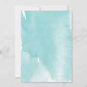 ファースト誕生日ワンダーザシーマーメイド誕生日 招待状 (裏面)