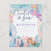 ファースト誕生日人魚 ポストカード (正面)