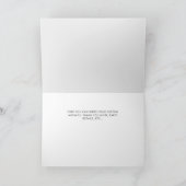 ファースト誕生日4フォトコラージュ誕生日ホリデーカ カード (内部)