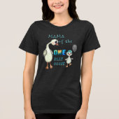 ファースト誕生日 – マママオブザワンガウ間抜けス トライブレンドＴシャツ (正面)