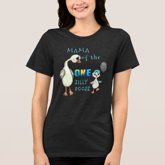 ファースト誕生日 – マママオブザワンガウ間抜けス トライブレンドＴシャツ (正面)