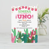 ファースト1バースデーフィエスタサボス招待状 招待状 (スタンド正面)