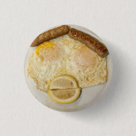 ファースト・カールの卵顔 缶バッジ