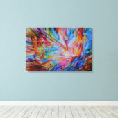 「ファースト・ガーデン」創作物語シリーズ キャンバスプリント (インサイチュ (ウッドフロア))