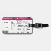 ファースト・クラスの搭乗券の荷物のラベル ラゲッジタグ (正面横)