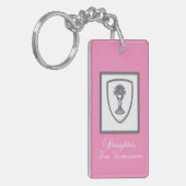 ファースト・コミュニオンシルバーアリス キーホルダー (正面左)