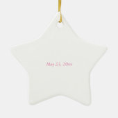 ファースト・コミュニオンシルバーアリス セラミックオーナメント (裏面)