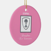 ファースト・コミュニオンシルバーアリス セラミックオーナメント (右)