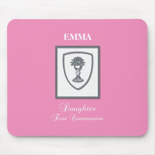 ファースト・コミュニオンシルバーアリス マウスパッド (正面)
