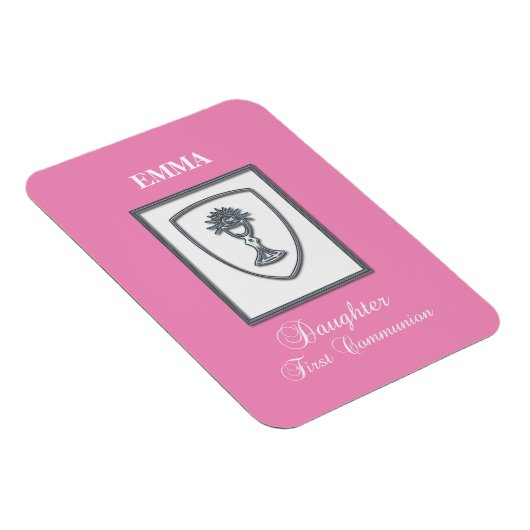 ファースト・コミュニオンシルバーアリス マグネット (右側)