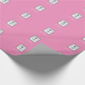 ファースト・コミュニオンシルバーアリス ラッピングペーパー (コーナー)