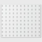 ファースト・コミュニオンシルバーアリス ラッピングペーパー (フラット)